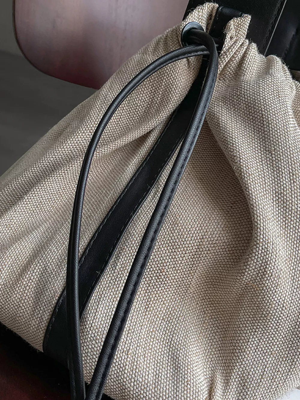 Drawstring Closure Handbag, image 8