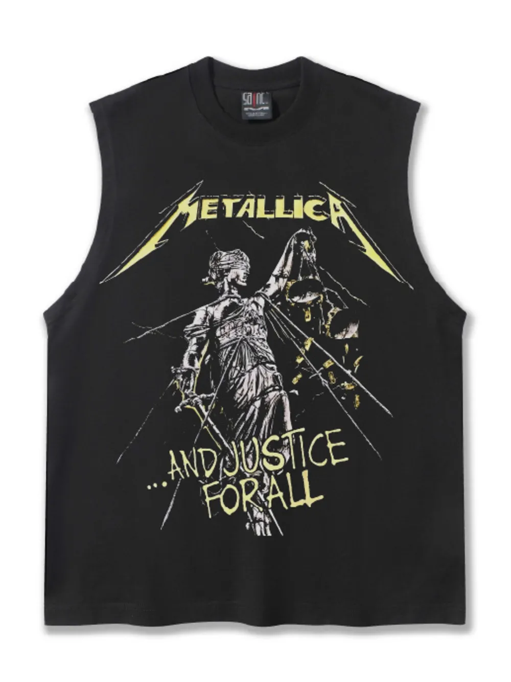 Men's Graphic Round Neck Tank Top, image 4