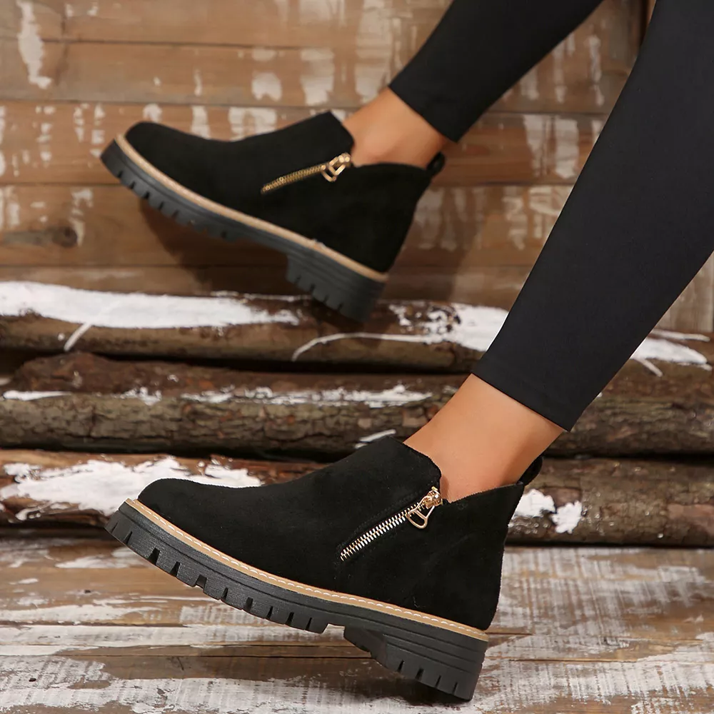 Side Zip Ankle Boots, image 5