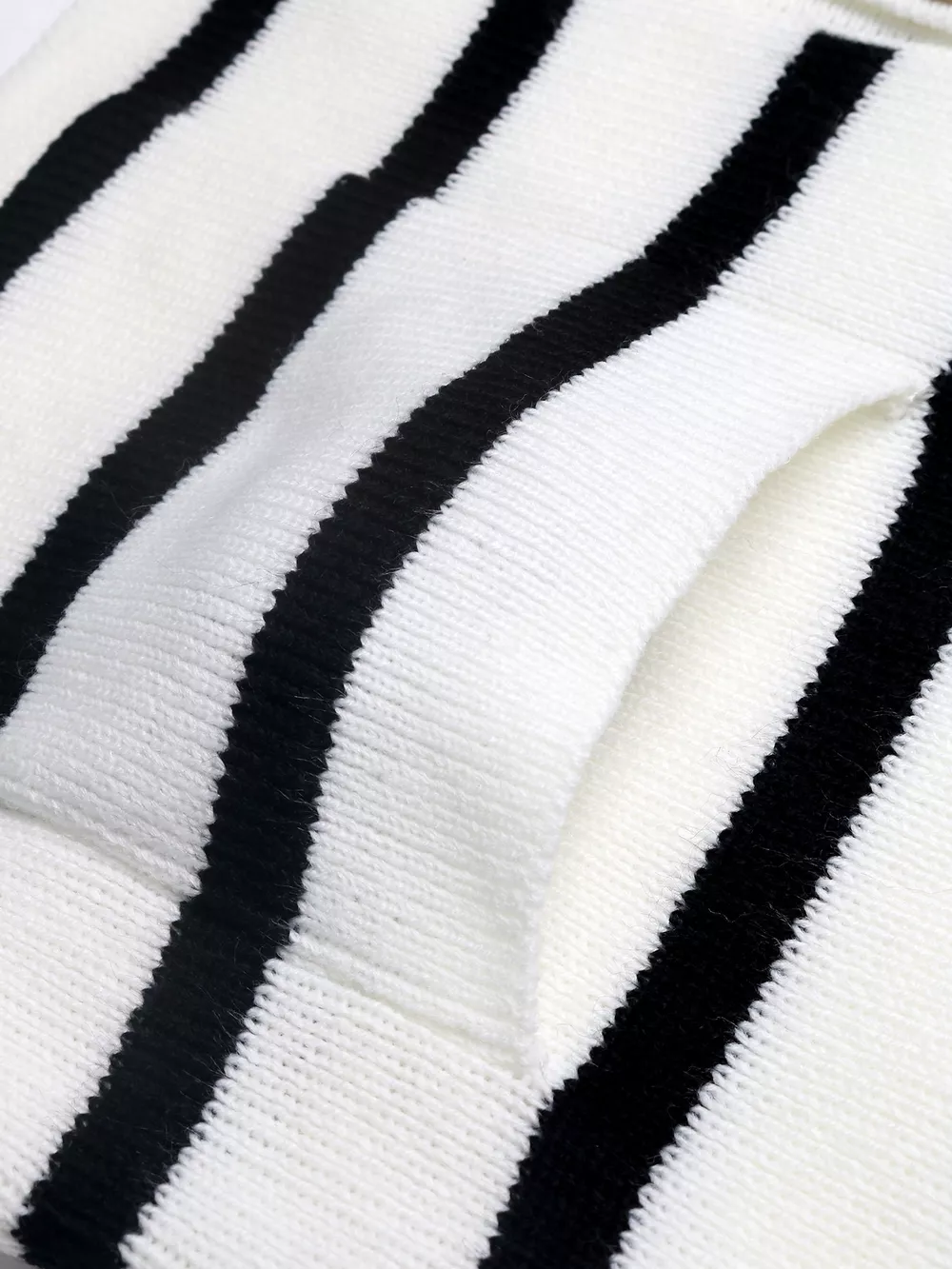 Striped Button-Front Cardigan, image 7