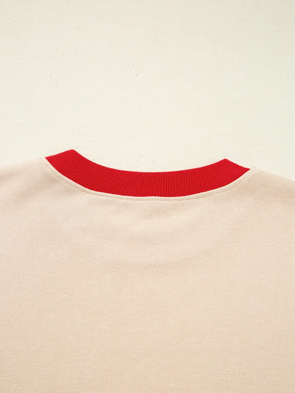 GAME DAY Letter Graphic Round Neck Sweatshirt, image 5