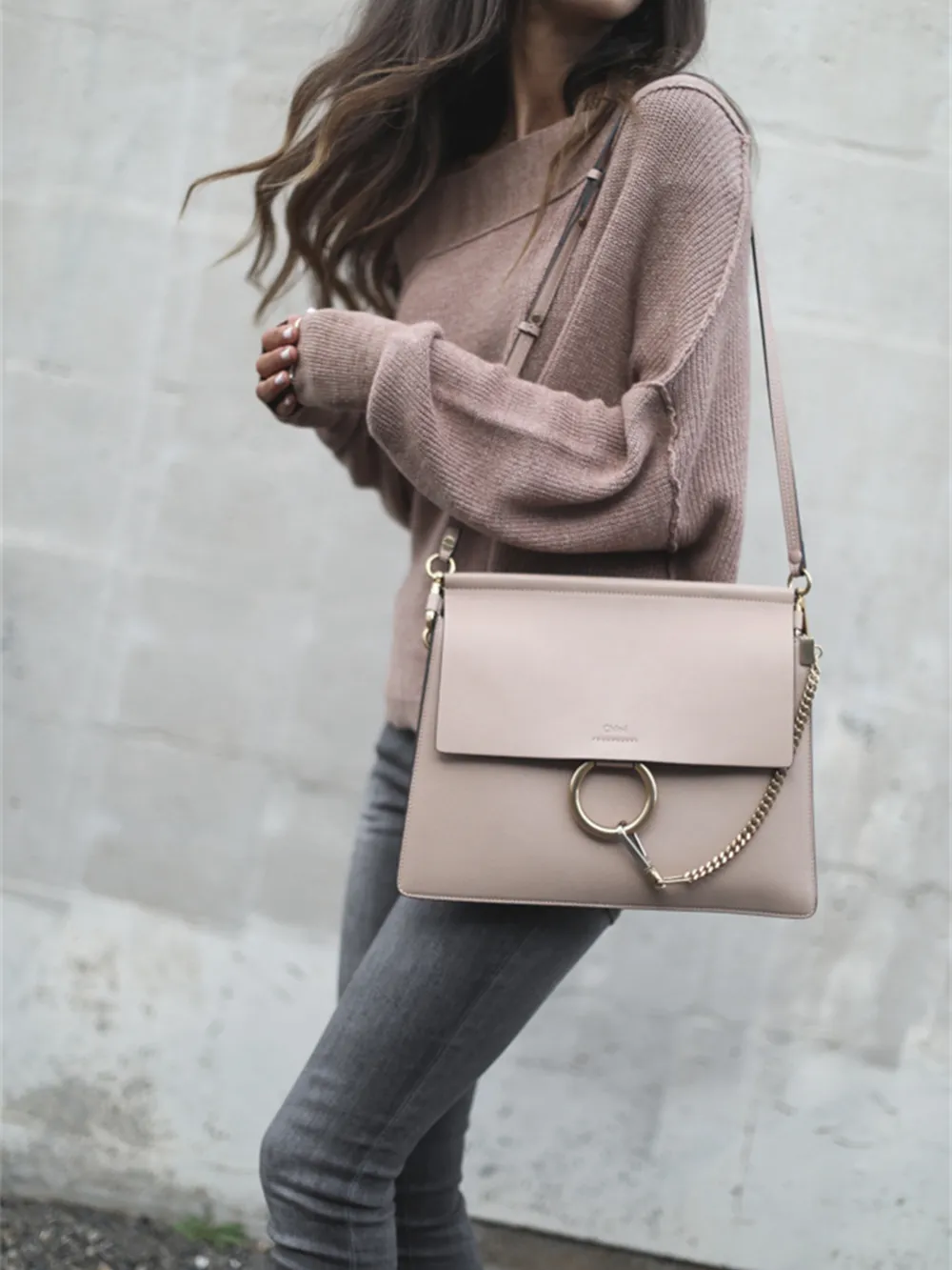 Ribbed Relaxed Fit Long Sleeve Sweater, image 5