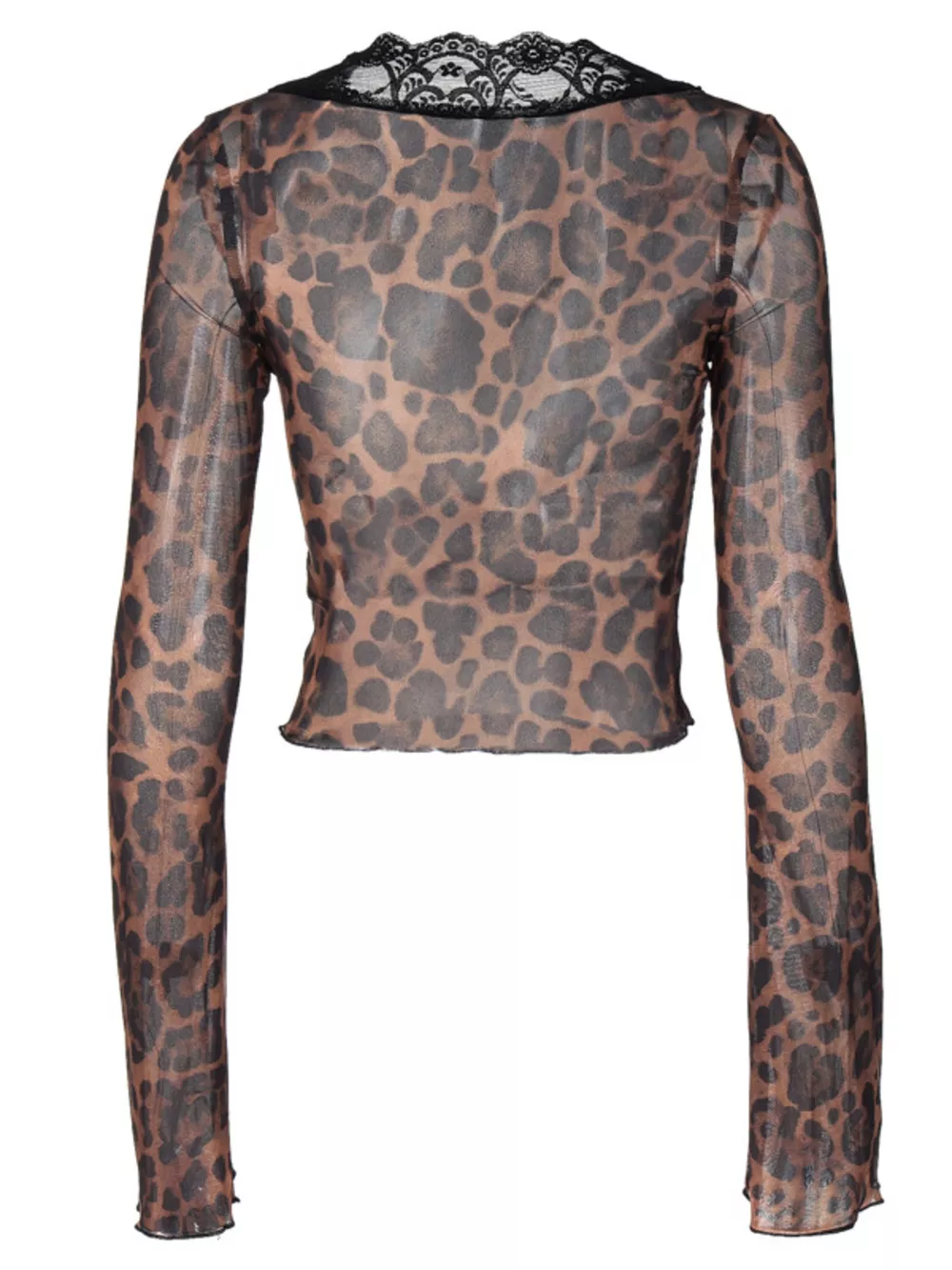 Lace Detail Long Sleeve Top, image 18