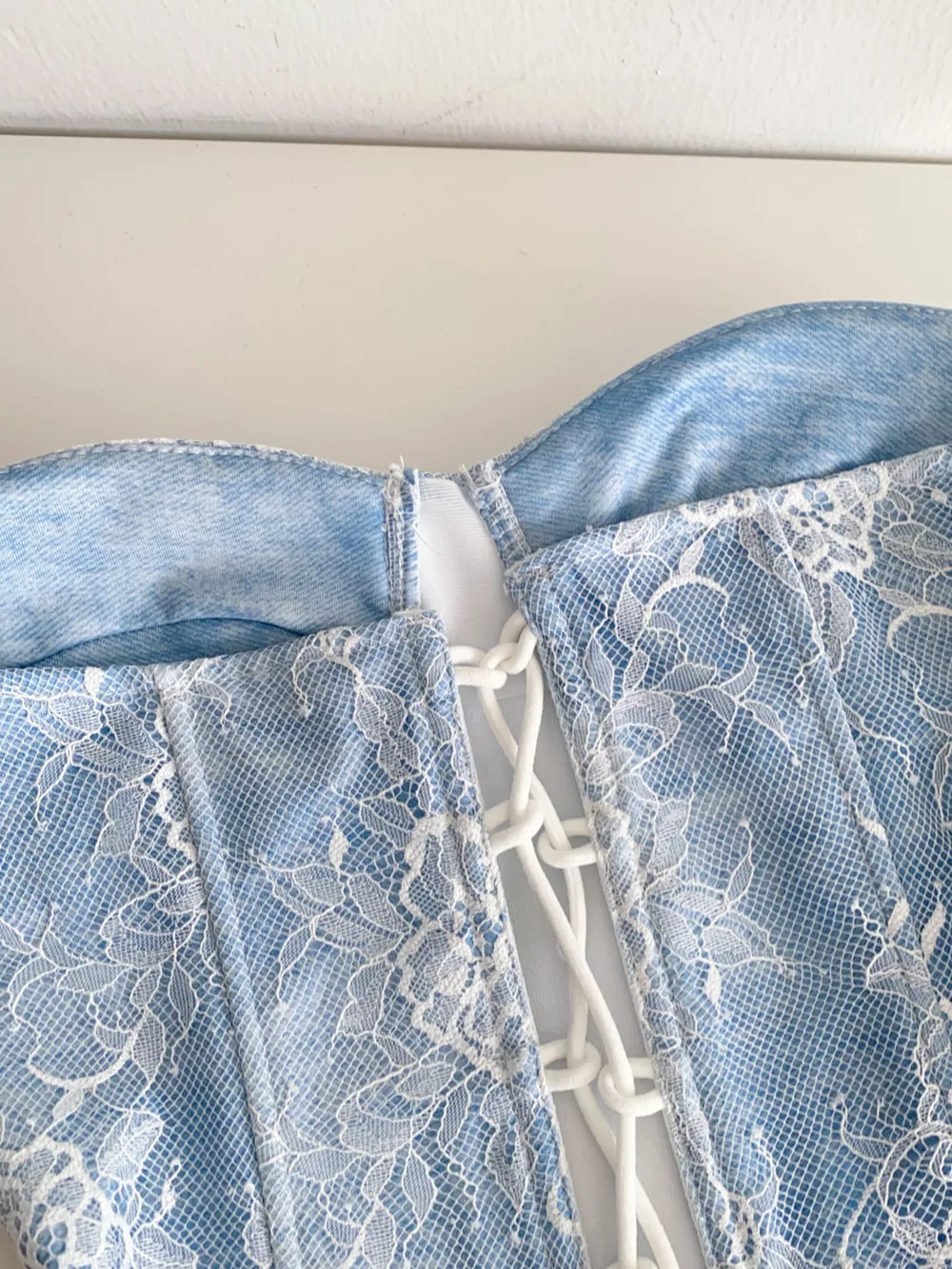Lace Trimmed Tube Top, image 4