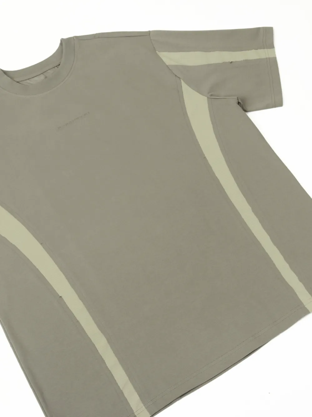 Men's Contrast Round Neck Short Sleeve T-Shirt, image 8