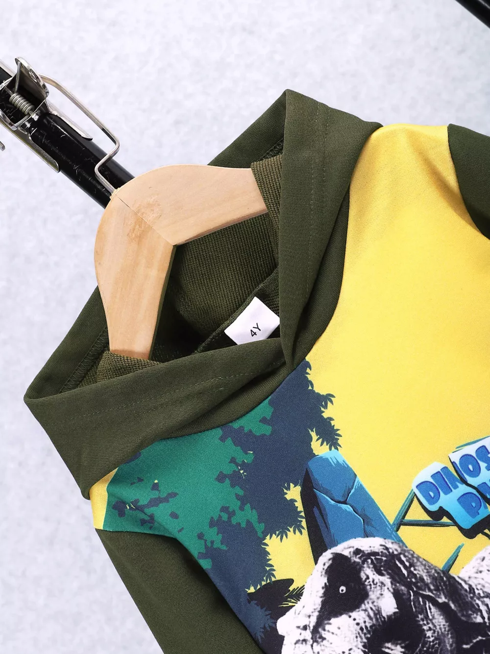 Children's Dinosaur Park Hoodie and Pants Set, image 3