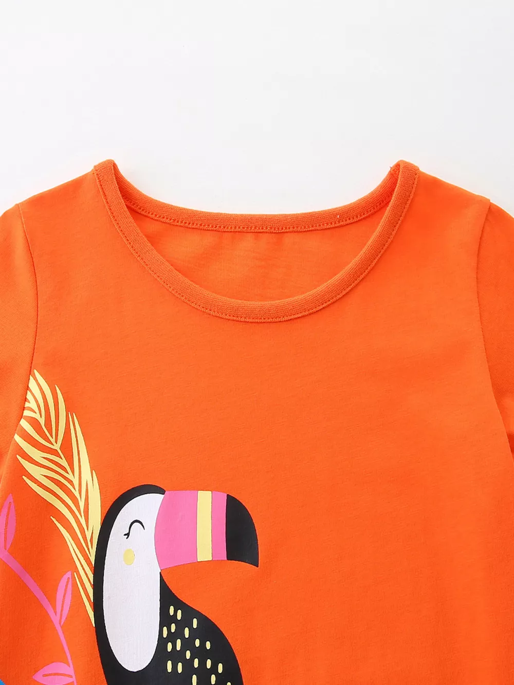 Children's Toucan Print Casual Dress, image 3