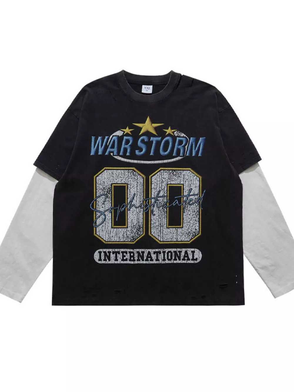 Men's Vintage War Storm "00" International Graphic T-Shirt, image 4