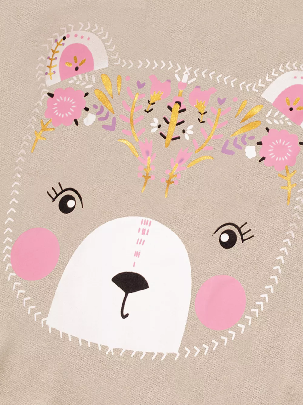 Children's Bear Graphic Long Sleeve T-Shirt, image 4
