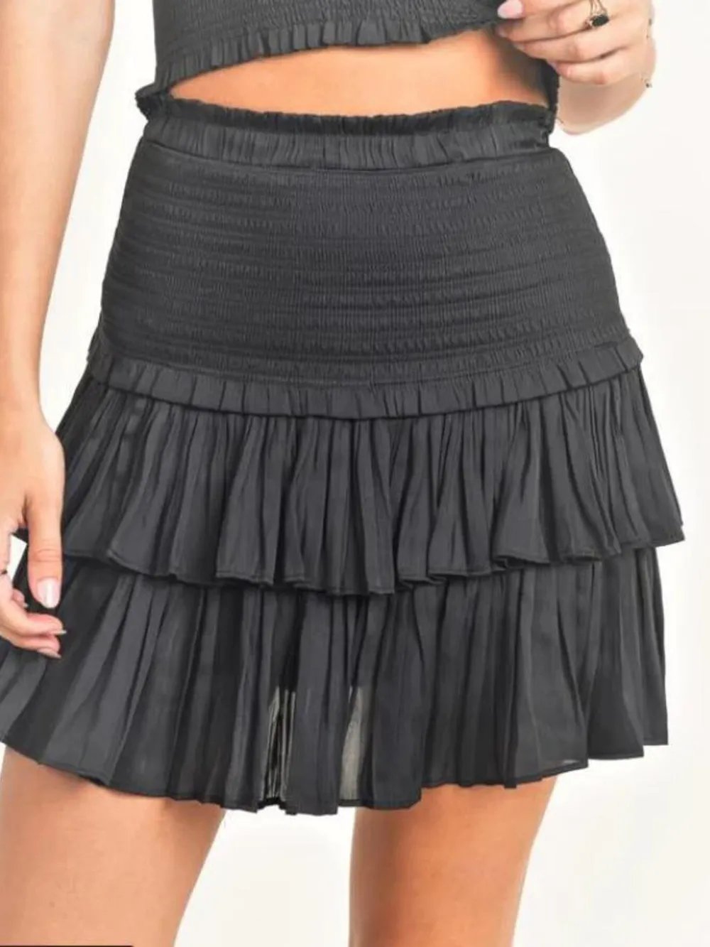 Sweetheart Neck Cami and Skirt Set, image 9