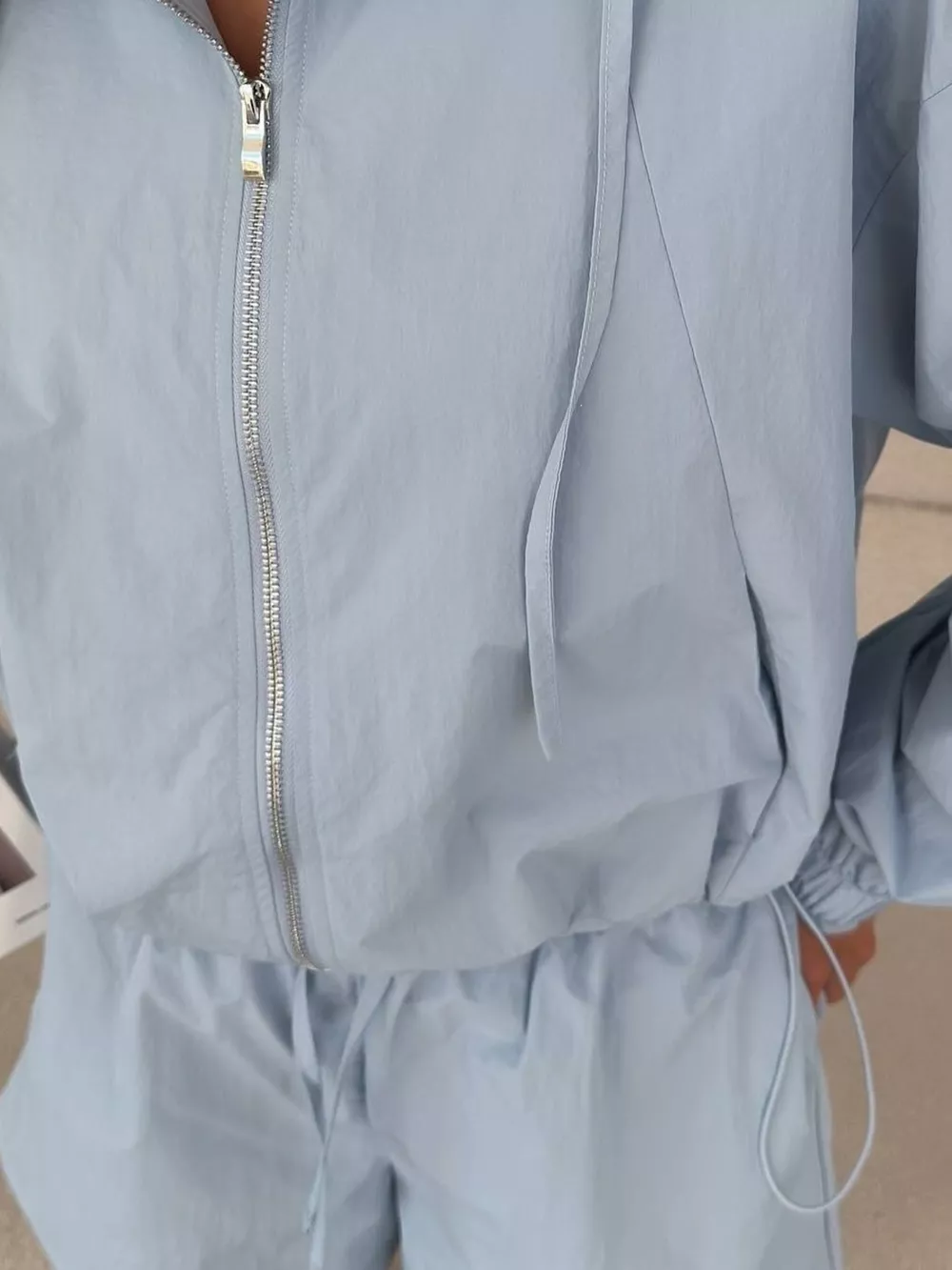 Lightweight Hooded Jacket and Shorts Set, image 19