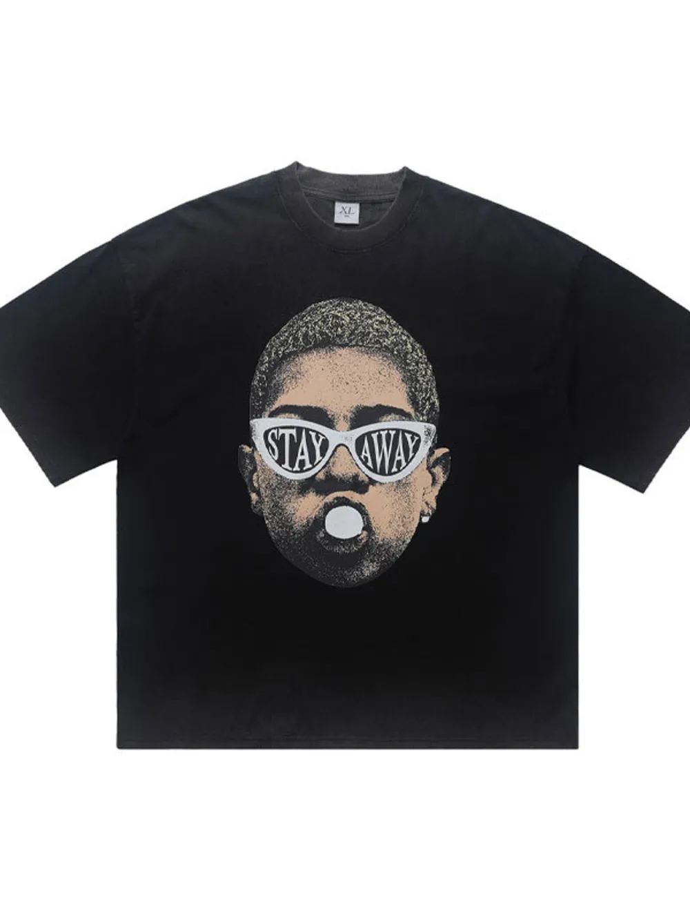 Men's Graphic Short Sleeve Oversized T-Shirt, image 2