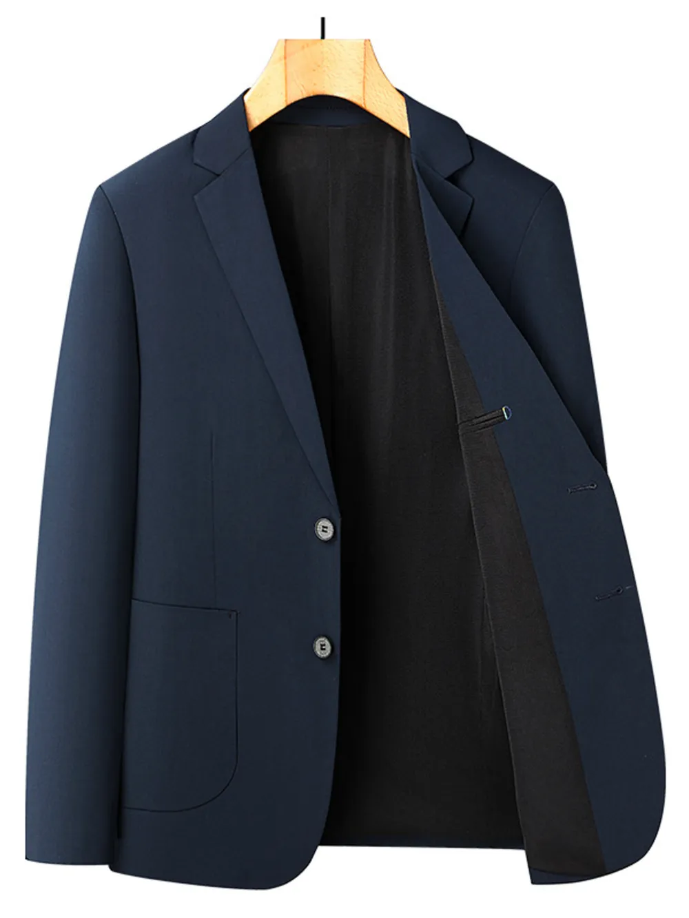 Men's Button Up Long Sleeve Blazer, image 6