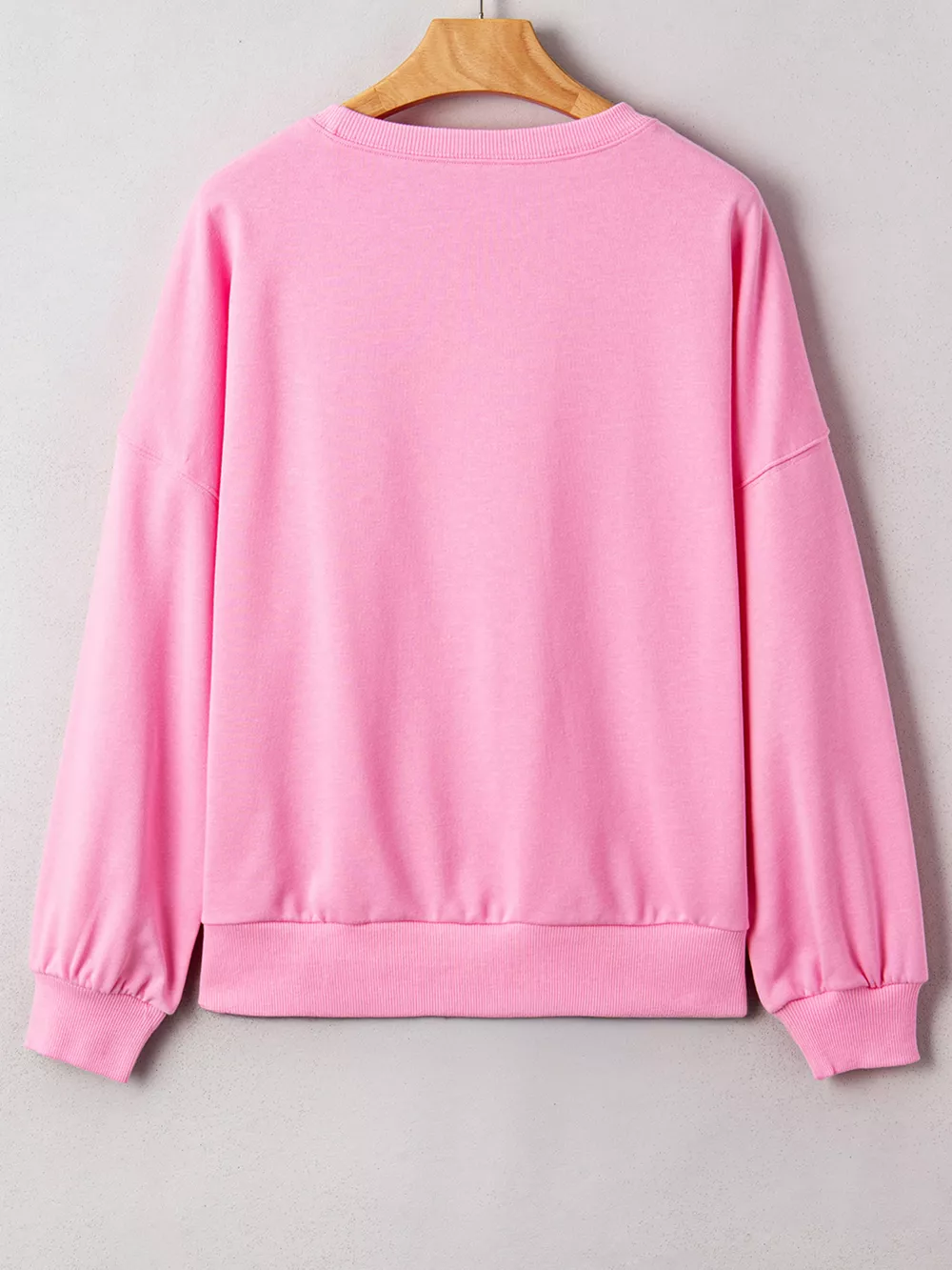 USA Map Patched Long Sleeve Sweatshirt, image 9