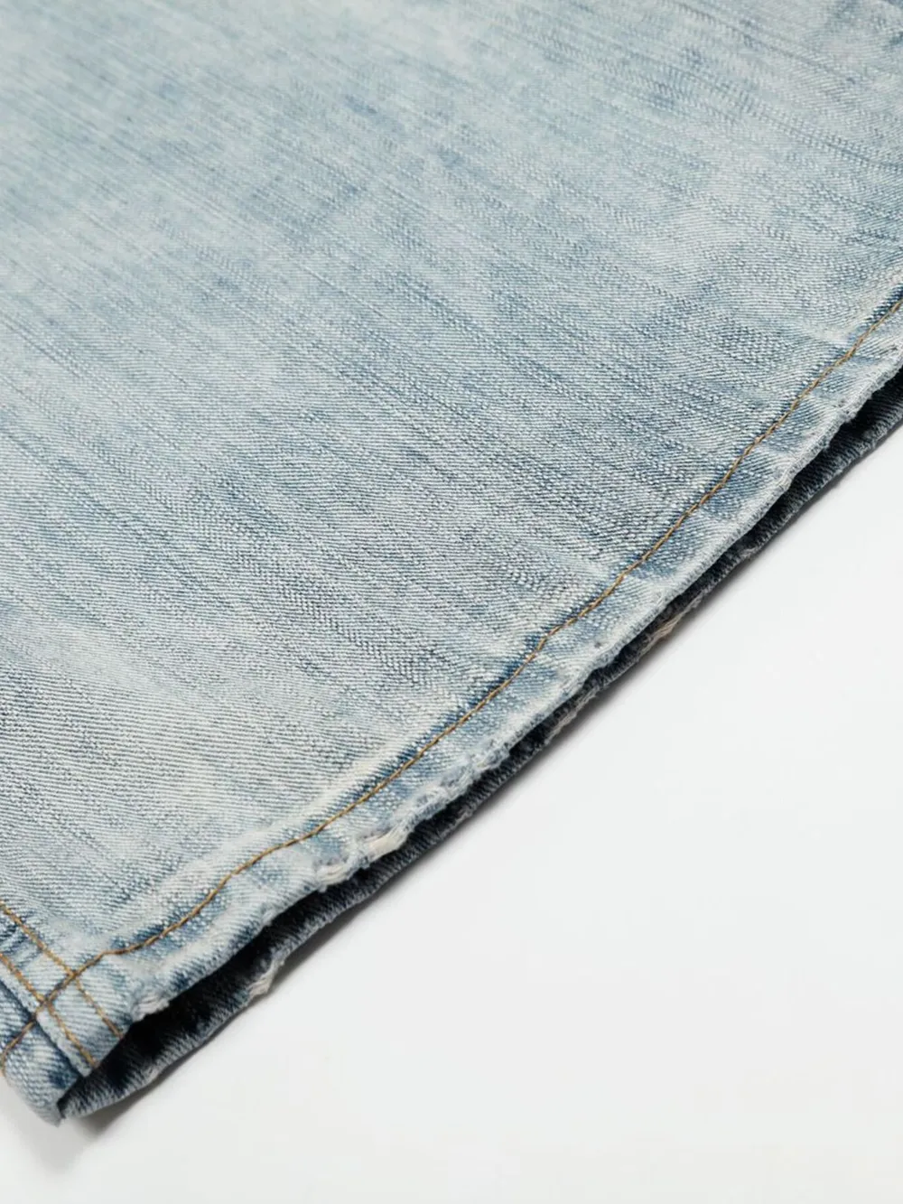 Men's Washed Wide Leg Baggy Jeans, image 10