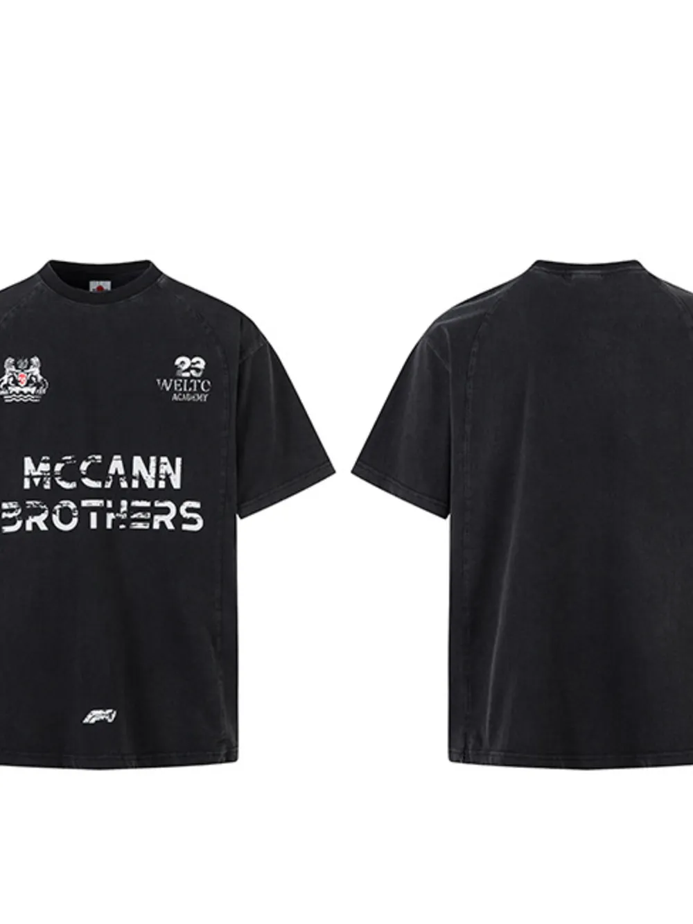Men's Letter Graphic Round Neck Short Sleeve T-Shirt, image 3
