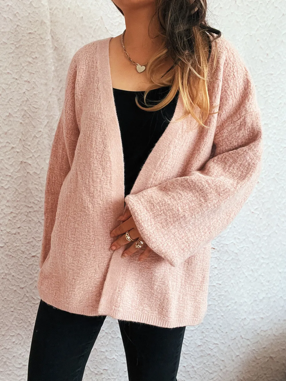 Open Front Long Sleeve Cardigan, image 18