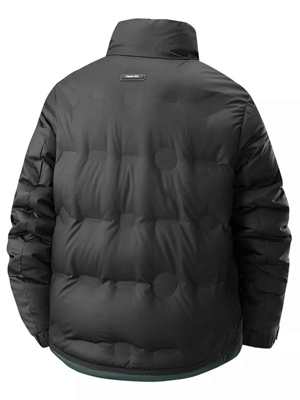Men's Plus Size Warm Padded Lightweight Coat, image 3