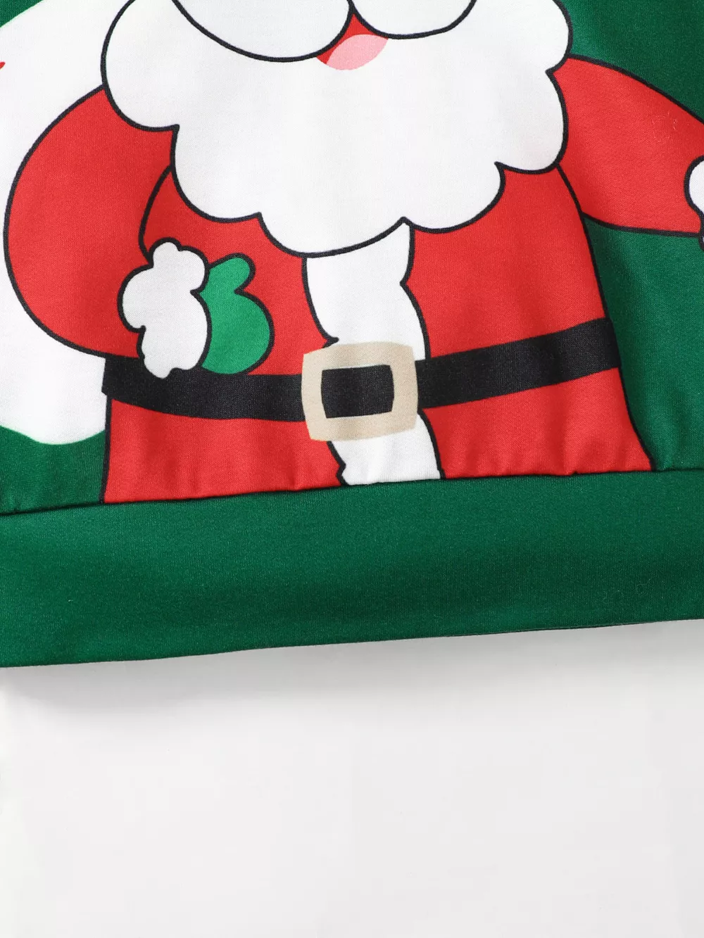 Children's Christmas Santa Claus Graphic Hooded Sweatshirt and Pants Set, image 5