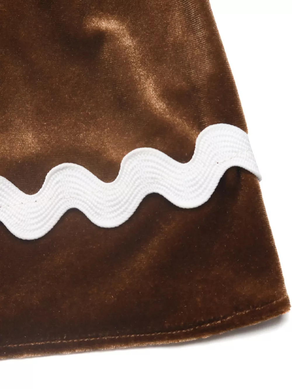 Velvet Tiered Midi Skirt, image 7