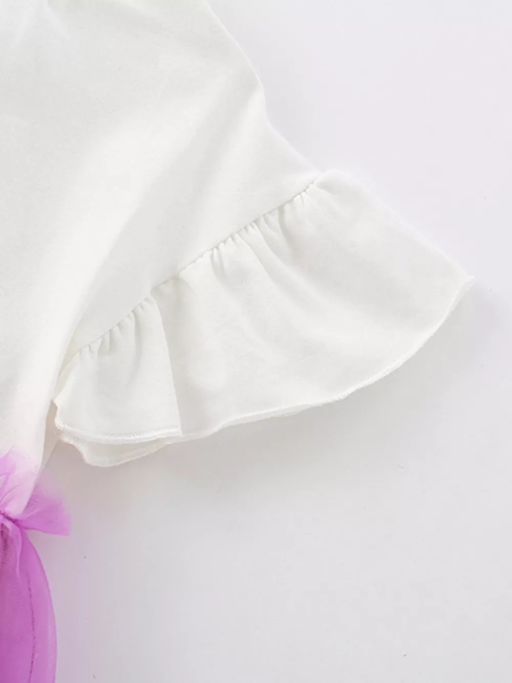 Children's Cute Cartoon Graphic Tulle Dress, image 3