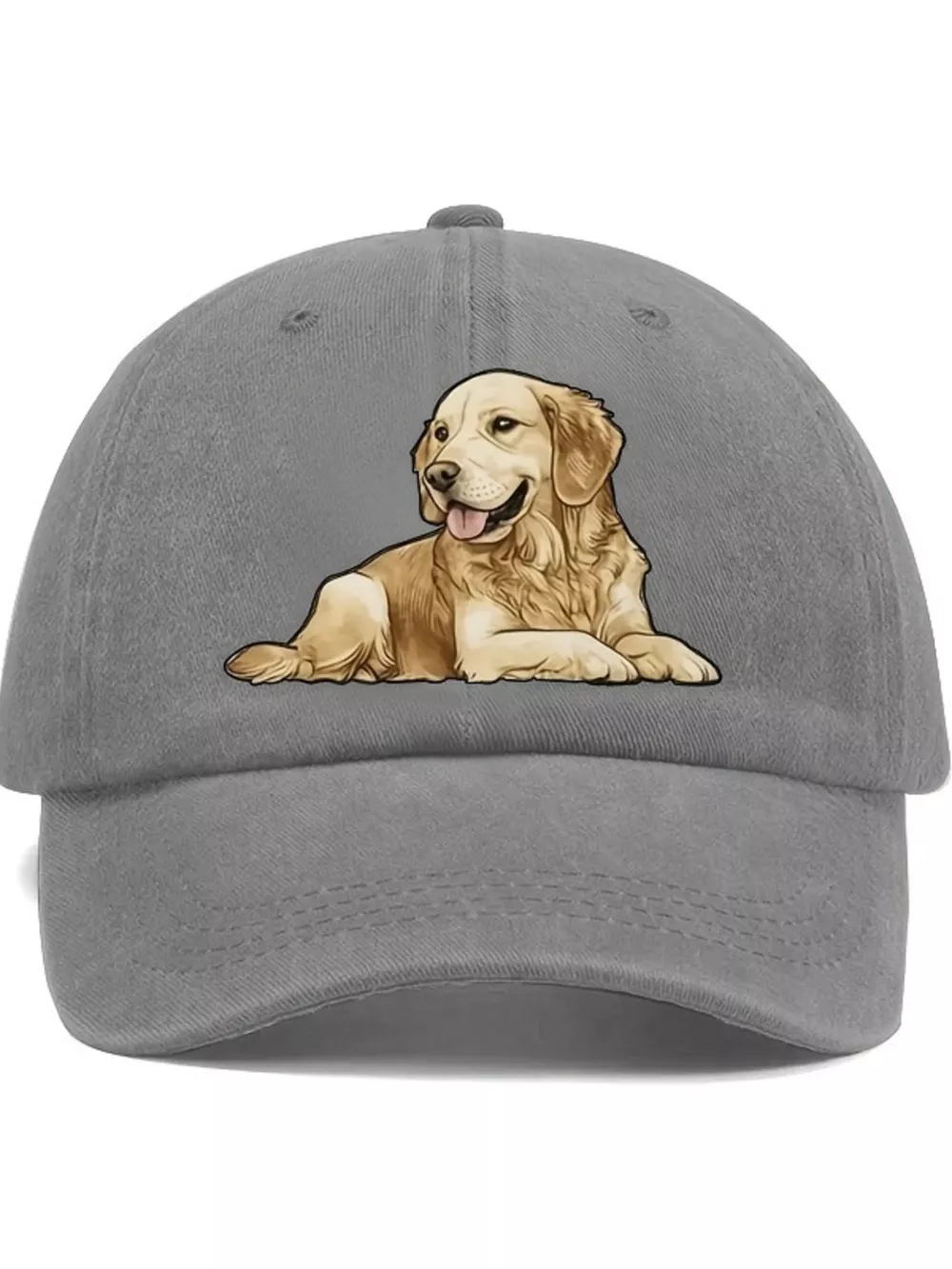 Dog Washed Adjustable Baseball Cap, image 2