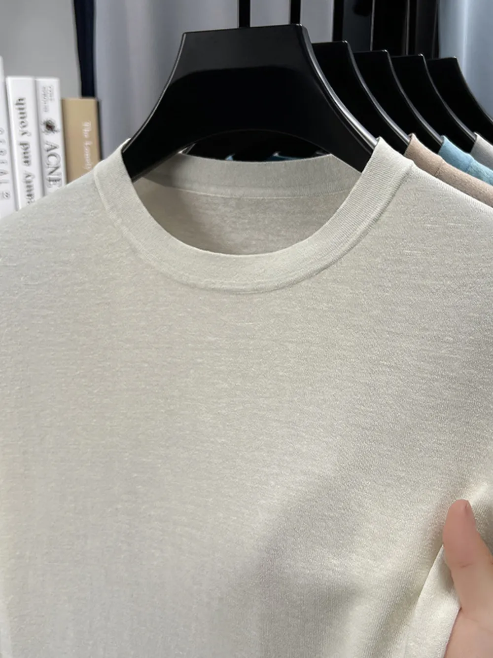 Men's Plus Size Round Neck Short Sleeve T-Shirt, image 2