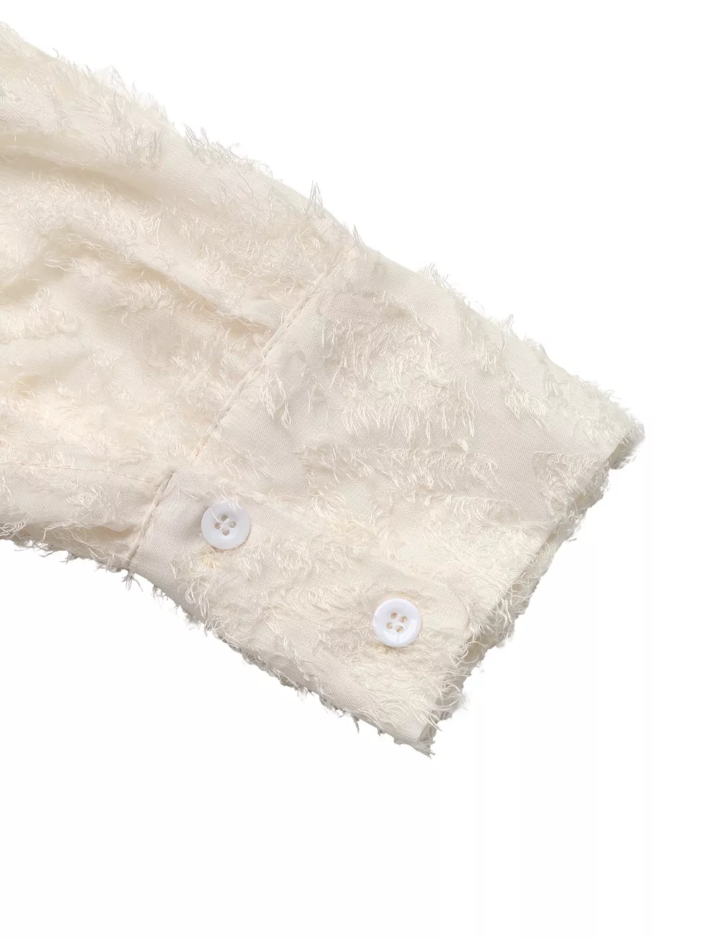 Textured Long Sleeve Button-Up Shirt, image 9