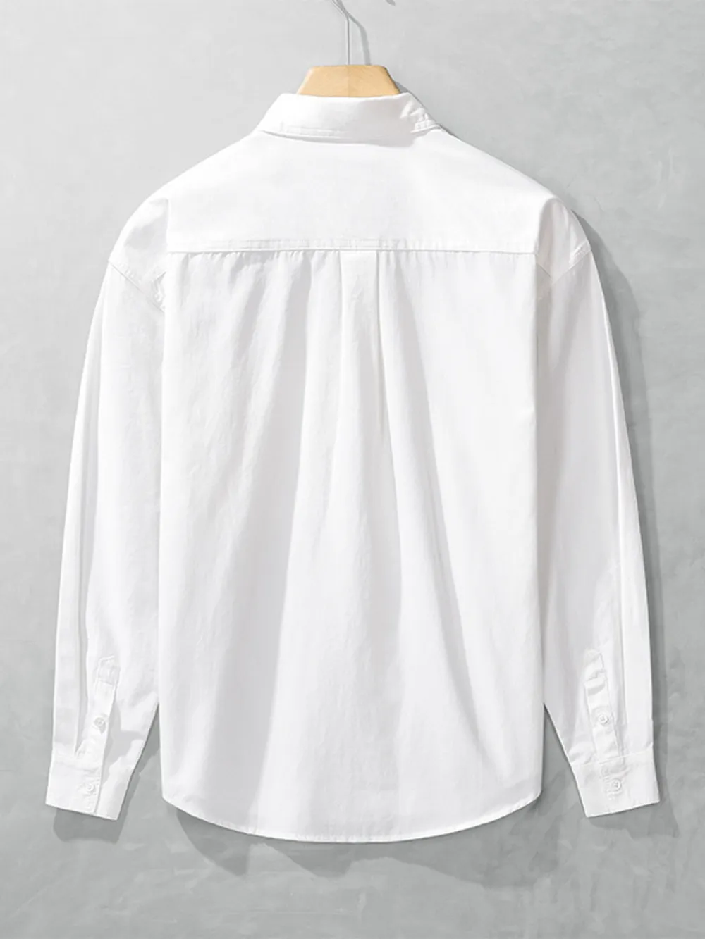Men's Plus Size Button Up Long Sleeve Shirt, image 5