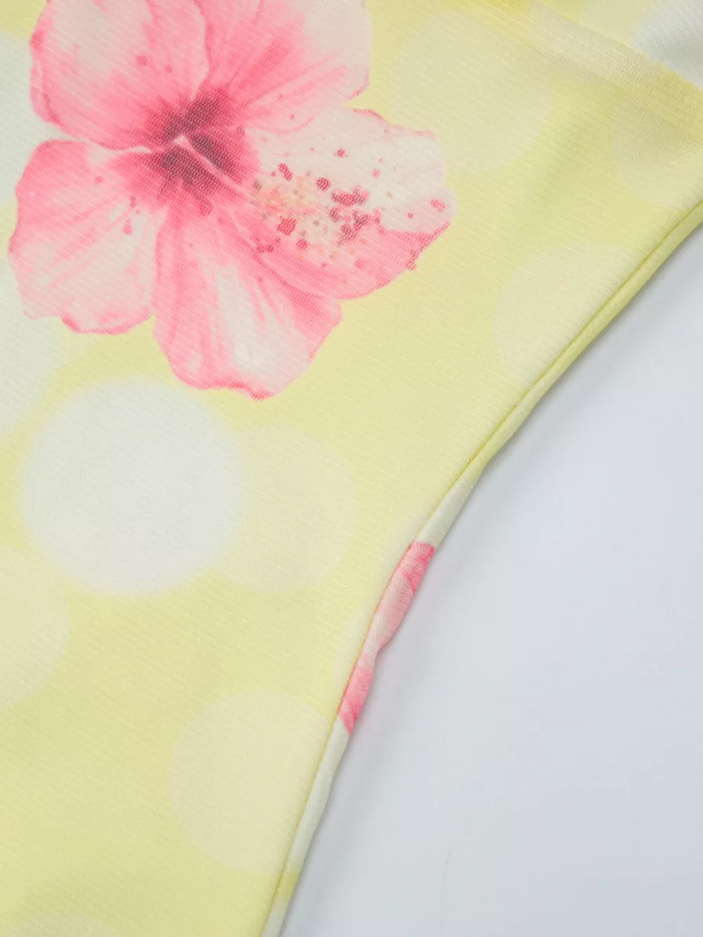 Sheer Floral Print Sleeveless Asymmetrical Mini Dress, image 15