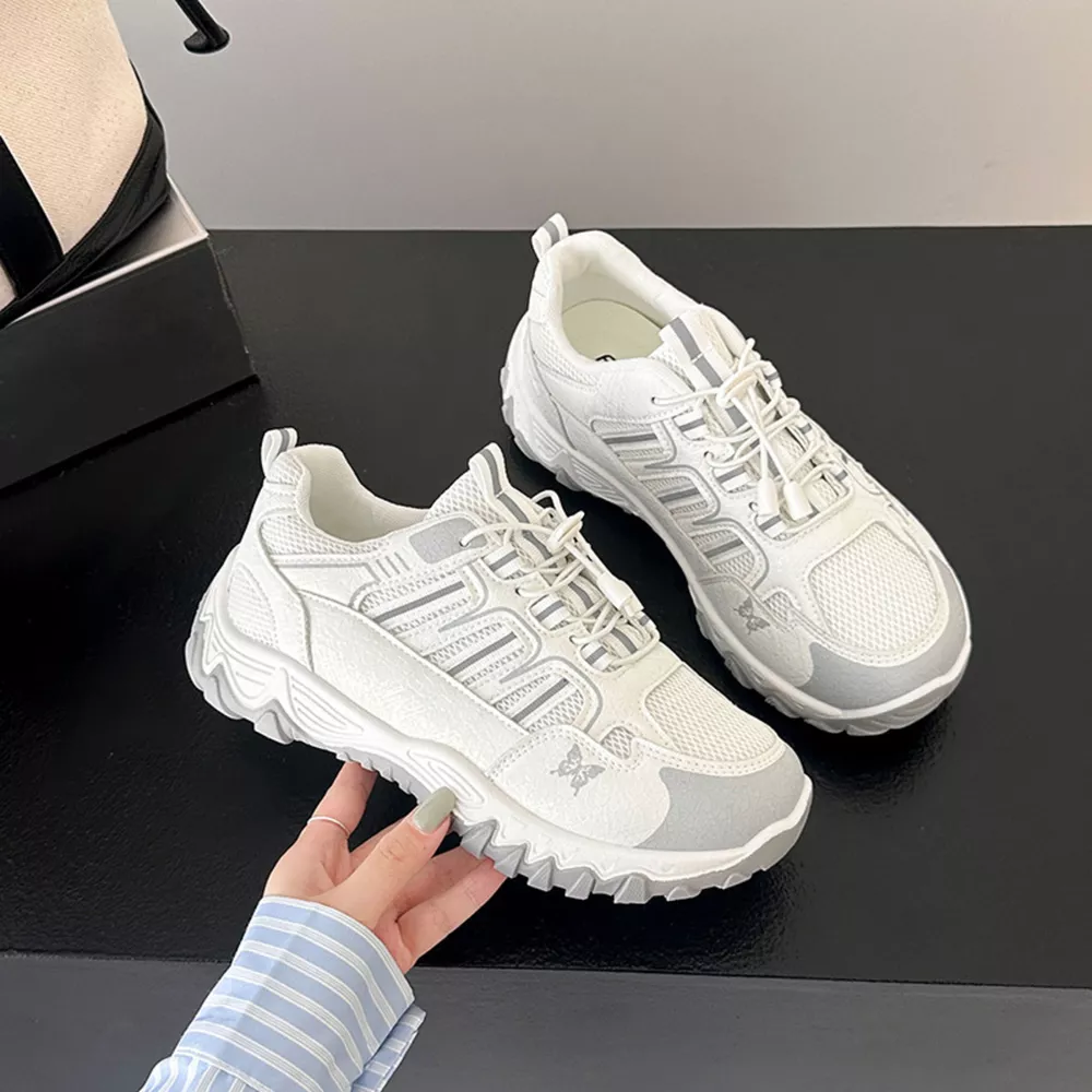 Round Toe Lace Up Sneakers, image 9
