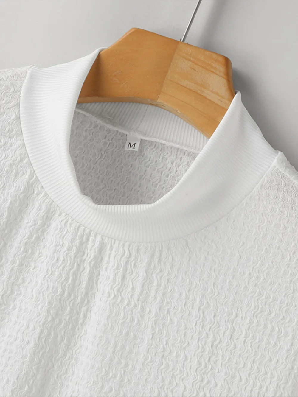 Men's Round Neck Long Sleeve T-Shirt, image 4