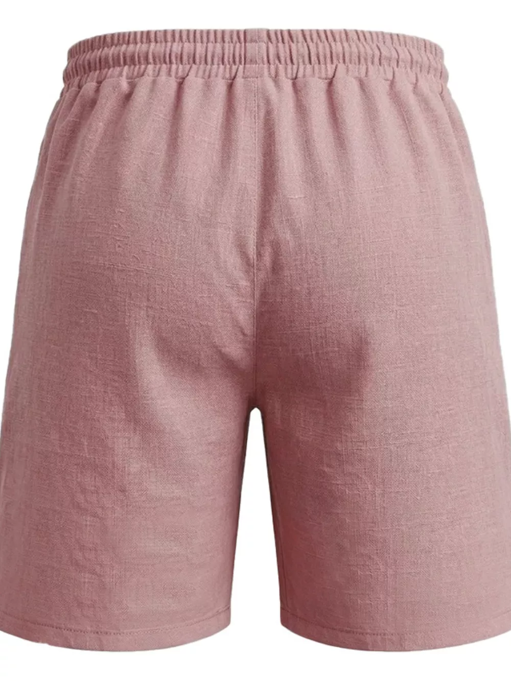 Men's Full Size Linen Blend Drawstring Shorts Plus Size, image 13