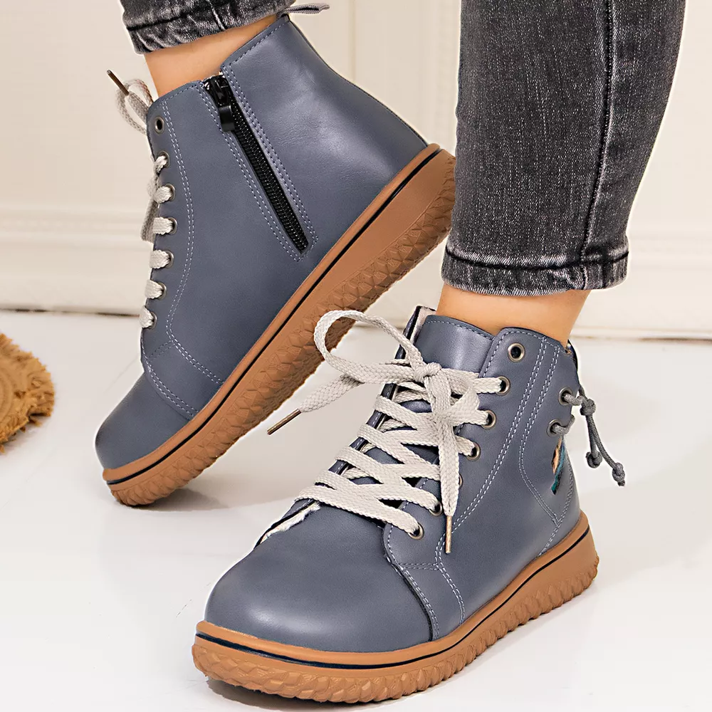 Round Toe Platform Boots, image 10