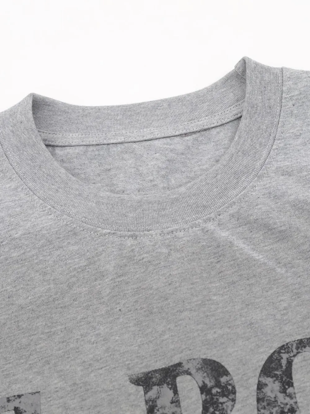 Men's Letter Graphic Round Neck Short Sleeve T-Shirt, image 12