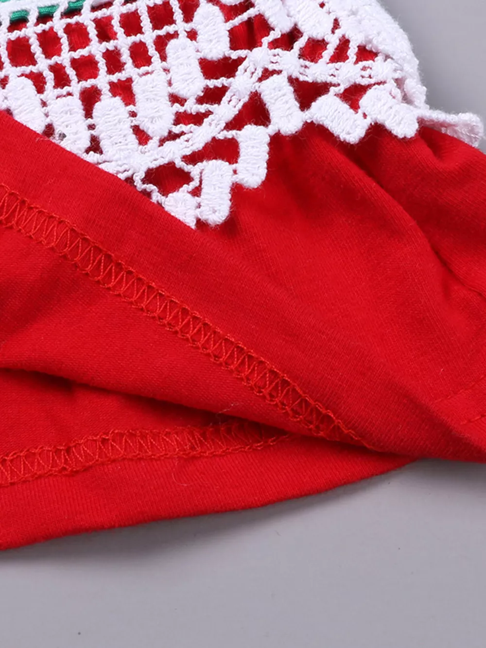 Children's Christmas Santa Long Sleeve Dress, image 7