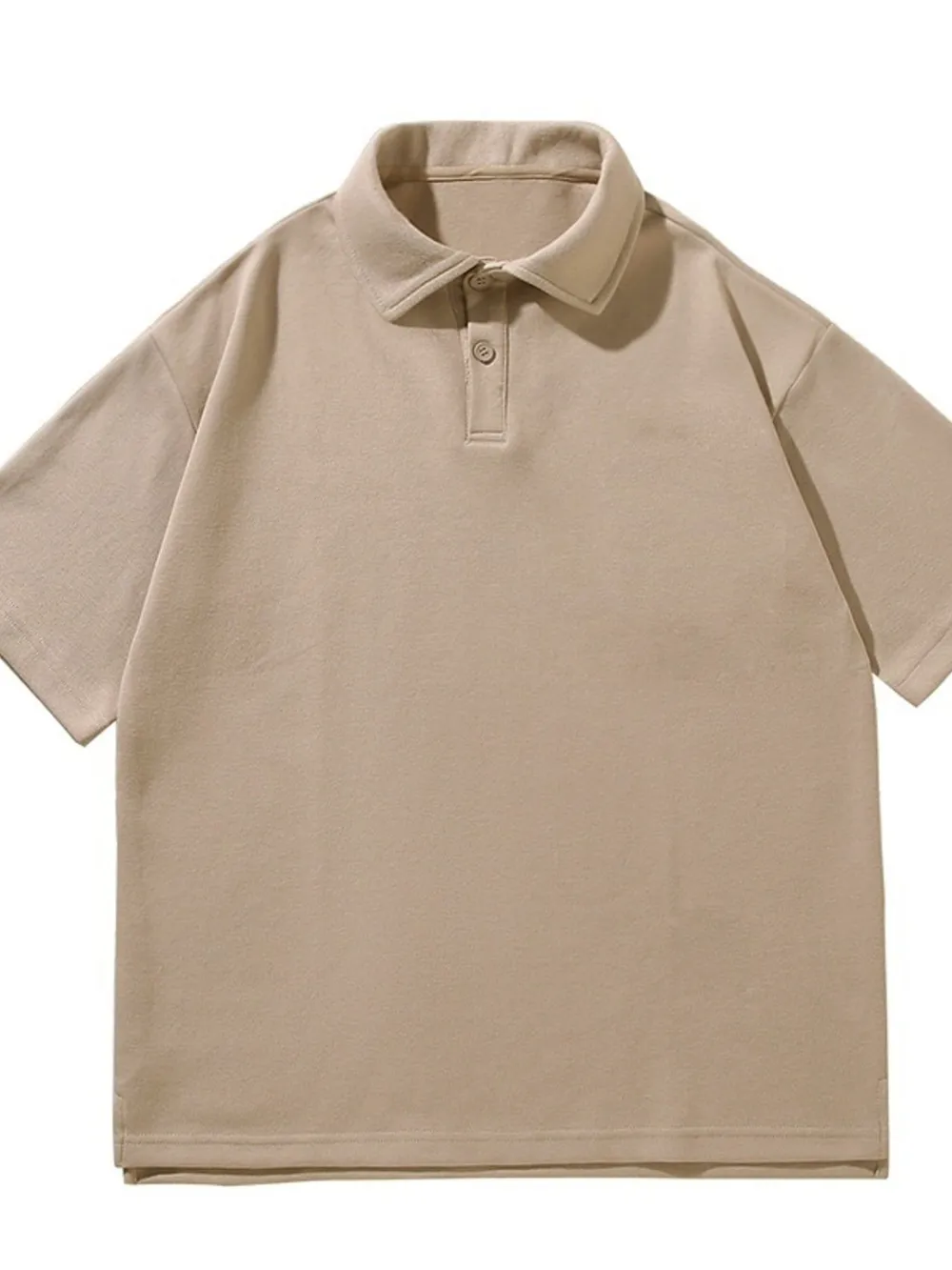 Men's Button Detail Short Sleeve Polo, image 3