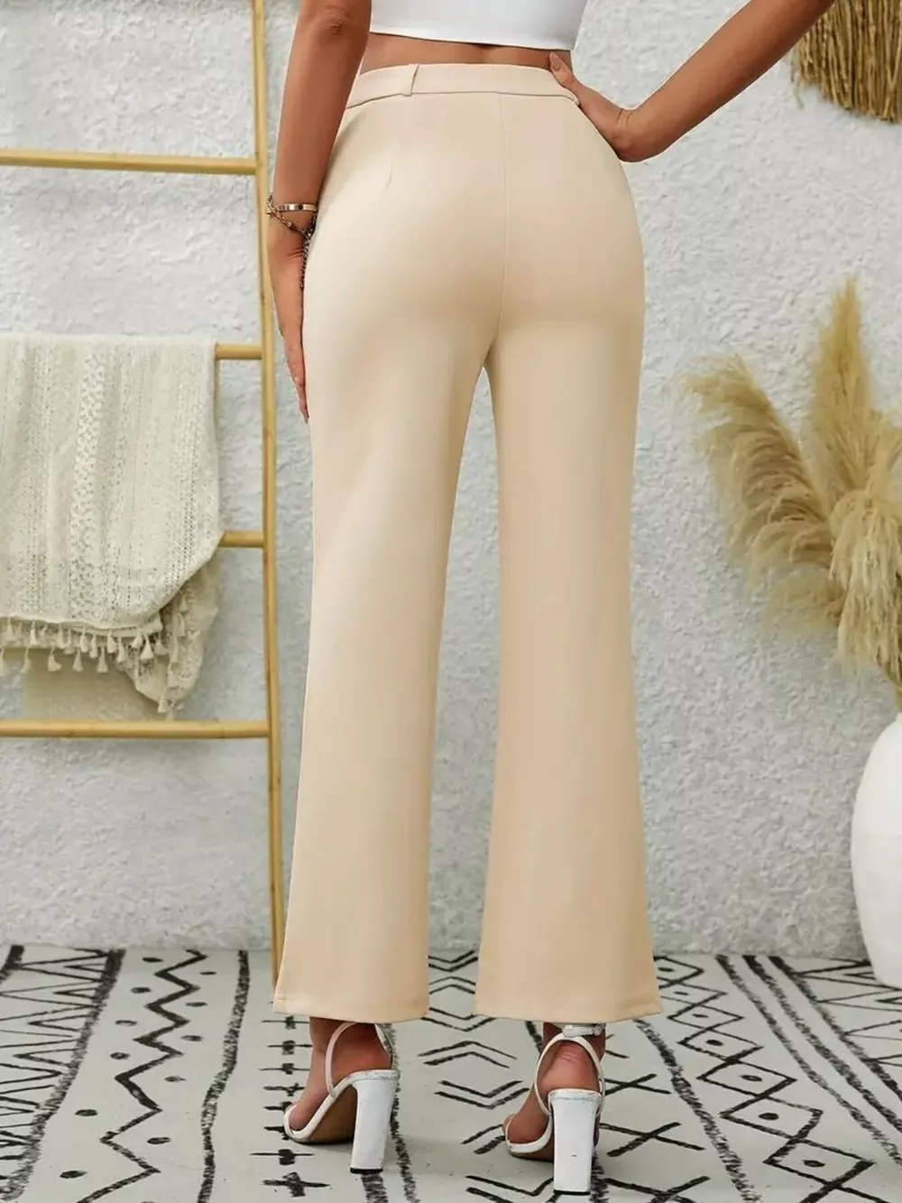 High Waist Flare Pants, image 2