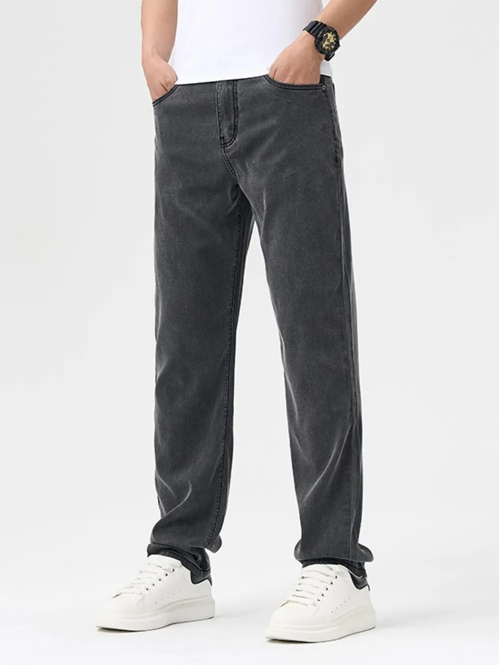 Men's Straight Leg Casual Pants, image 12