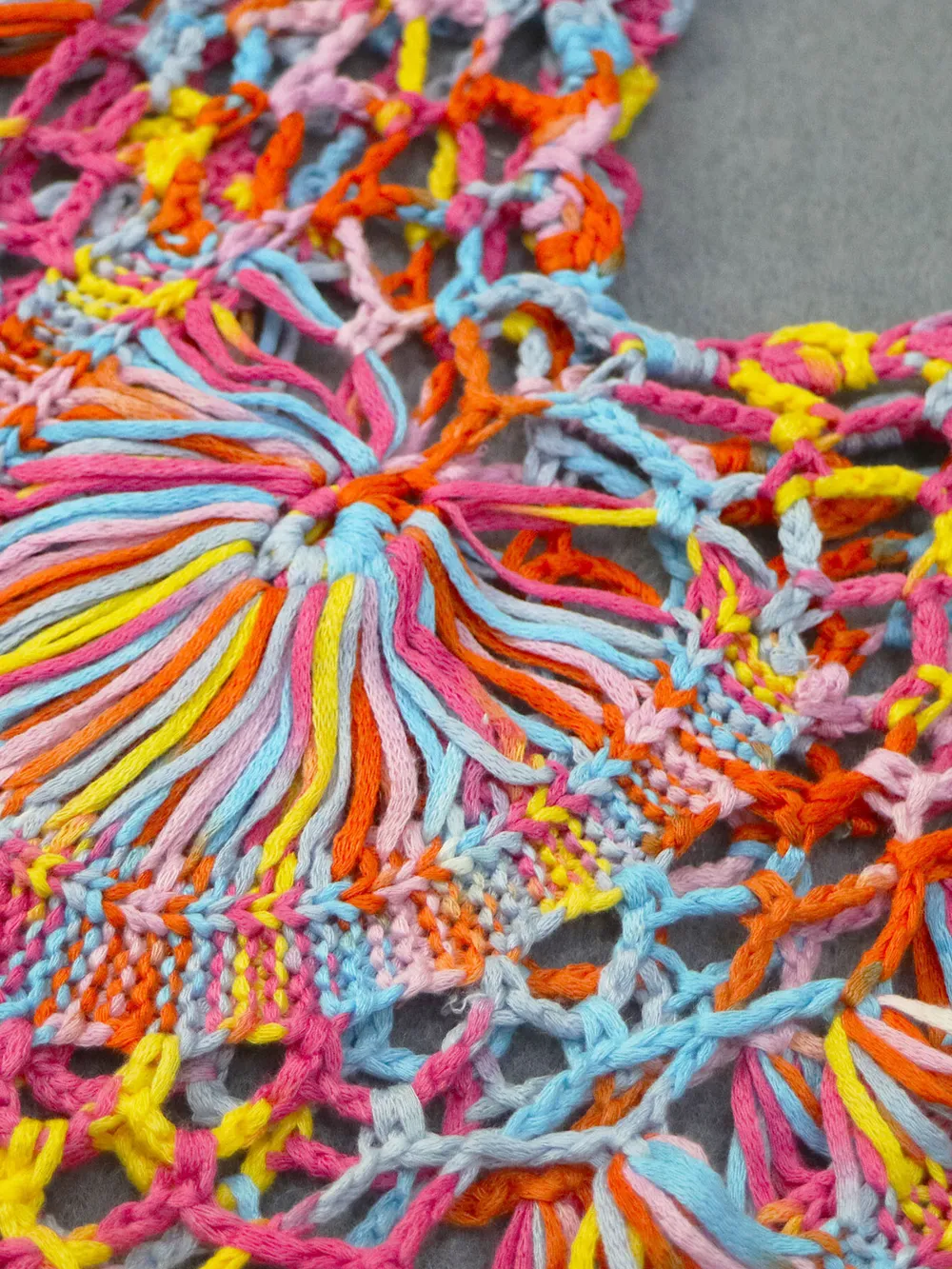 Crochet Fringe Beach Cover Up, image 19