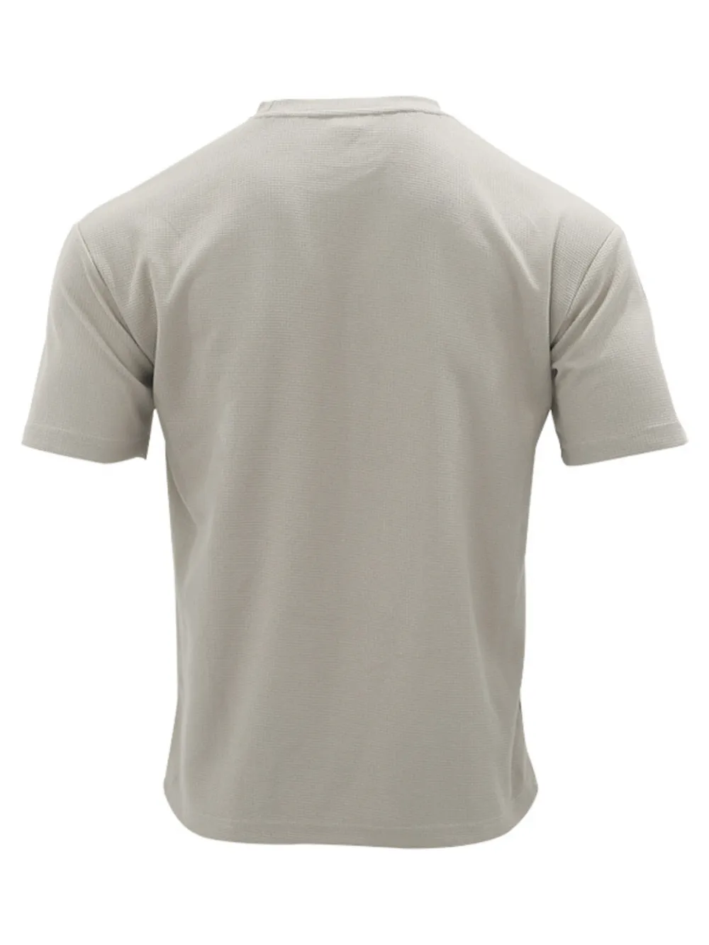 Men's Full Size Round Neck Tee and Shorts Set Plus Size, image 4
