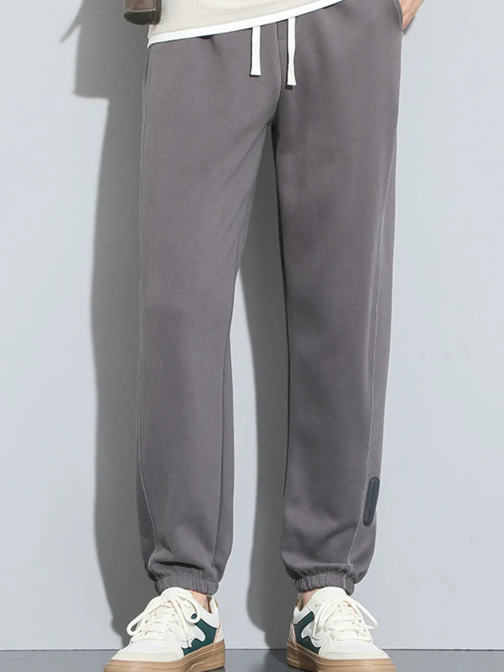 Men's Full Size Casual Drawstring Joggers Plus Size, image 3