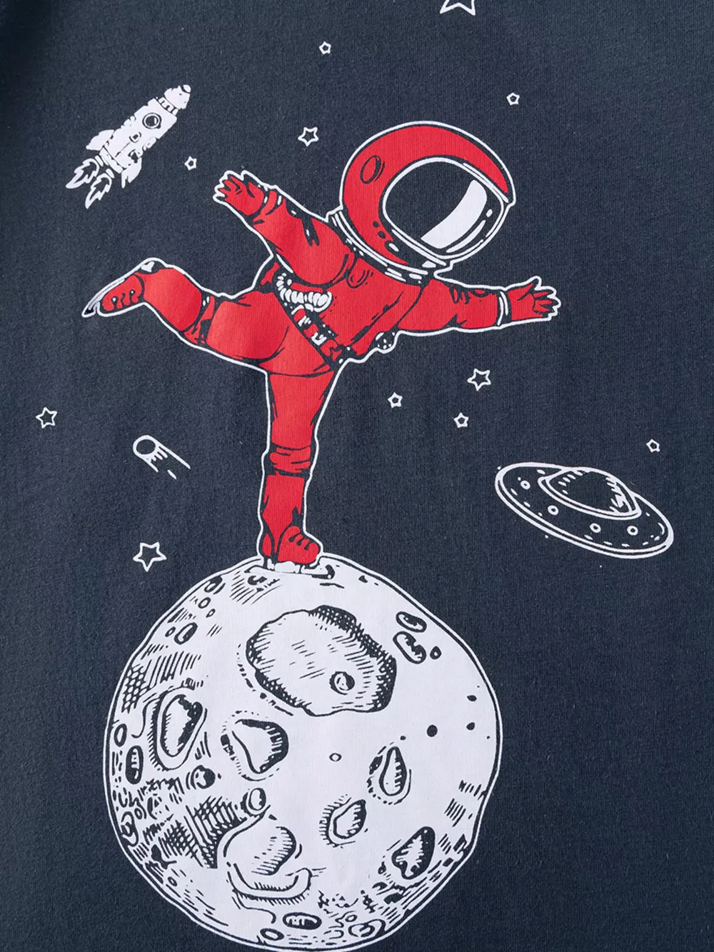 Children's Astronaut and Rocket Tee and Shorts Set, image 4