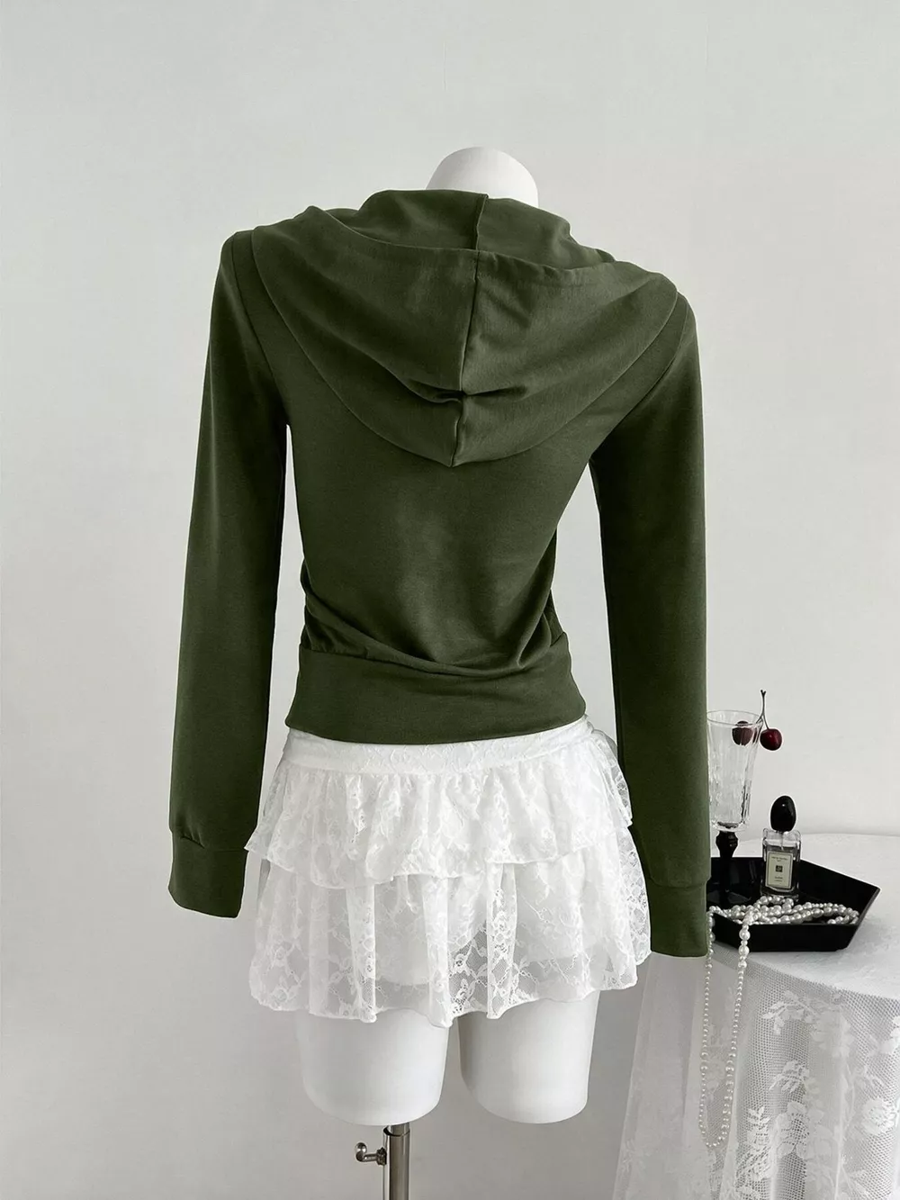 Slim-Fit Zip-Up Hoodie, image 9