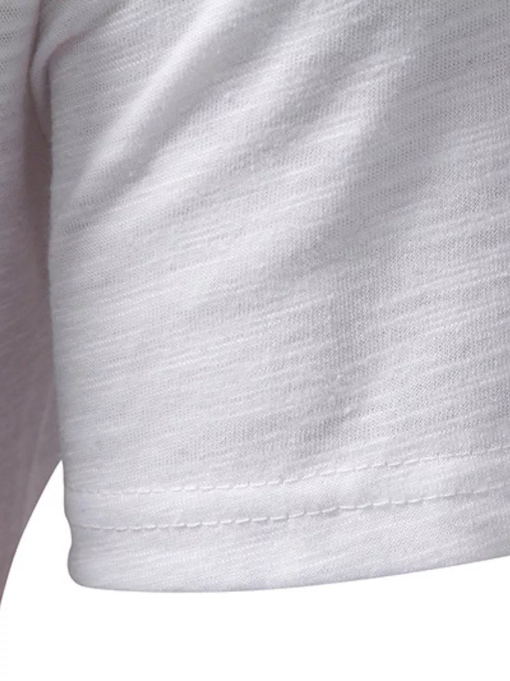 Men's Casual Button Detail T-Shirt, image 14