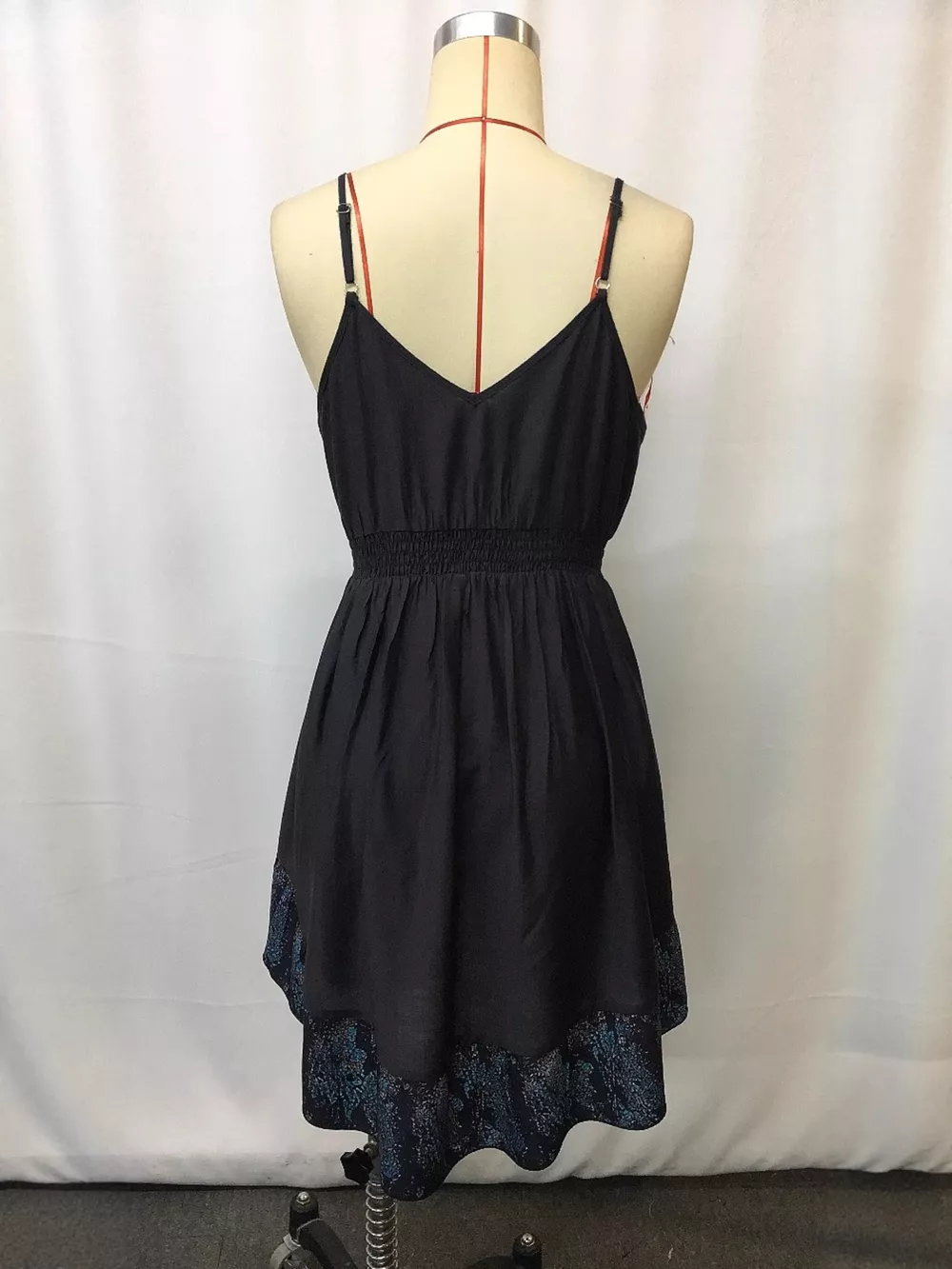 V-Neck Floral Mini Cami Dress, image 5