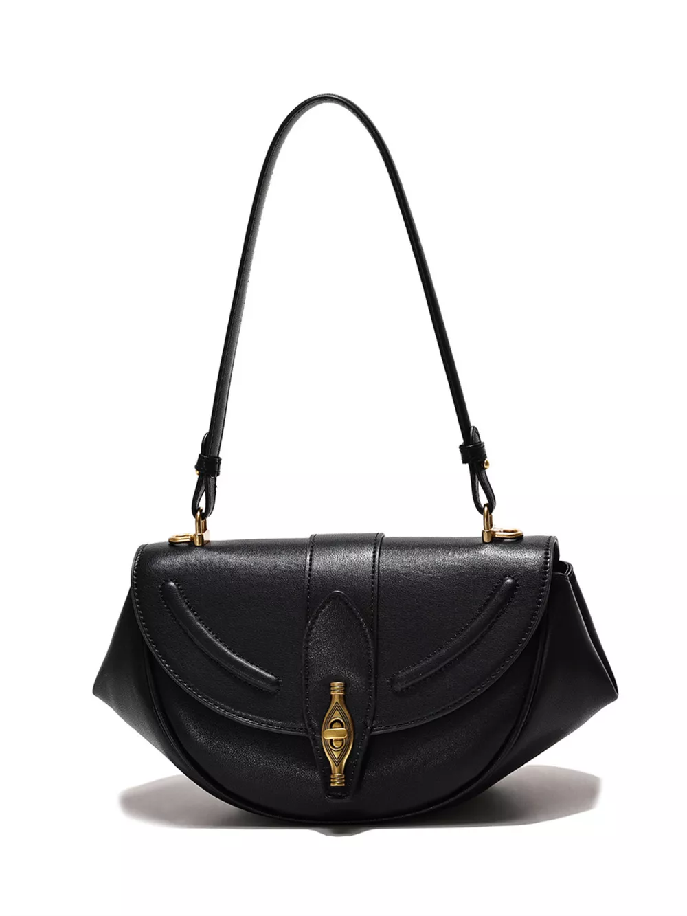 Vintage Saddle Shoulder Bag