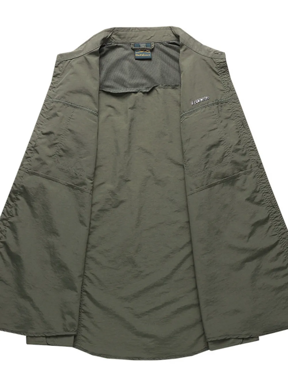 Men's Plus Size Long Sleeve Button-Down Shirt, image 5