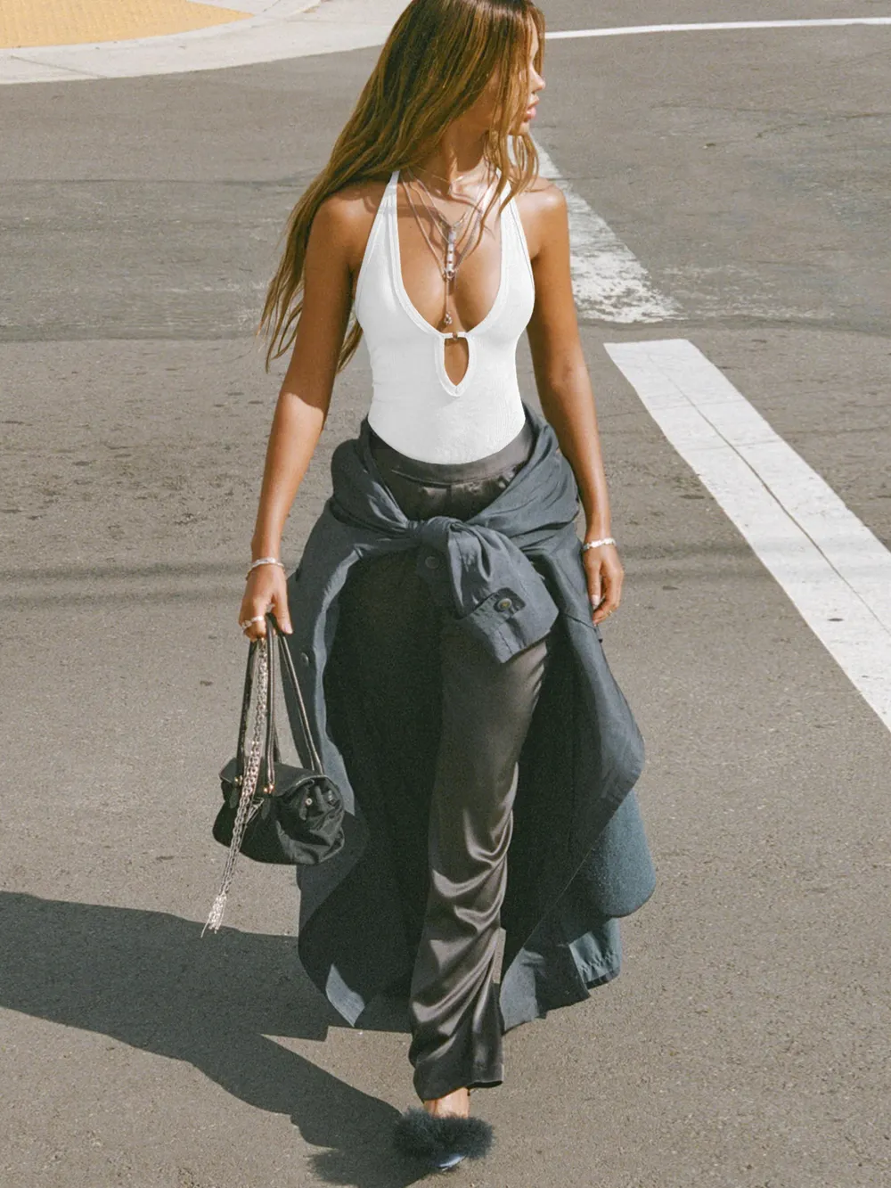 Cutout Ribbed Tank Top, image 21