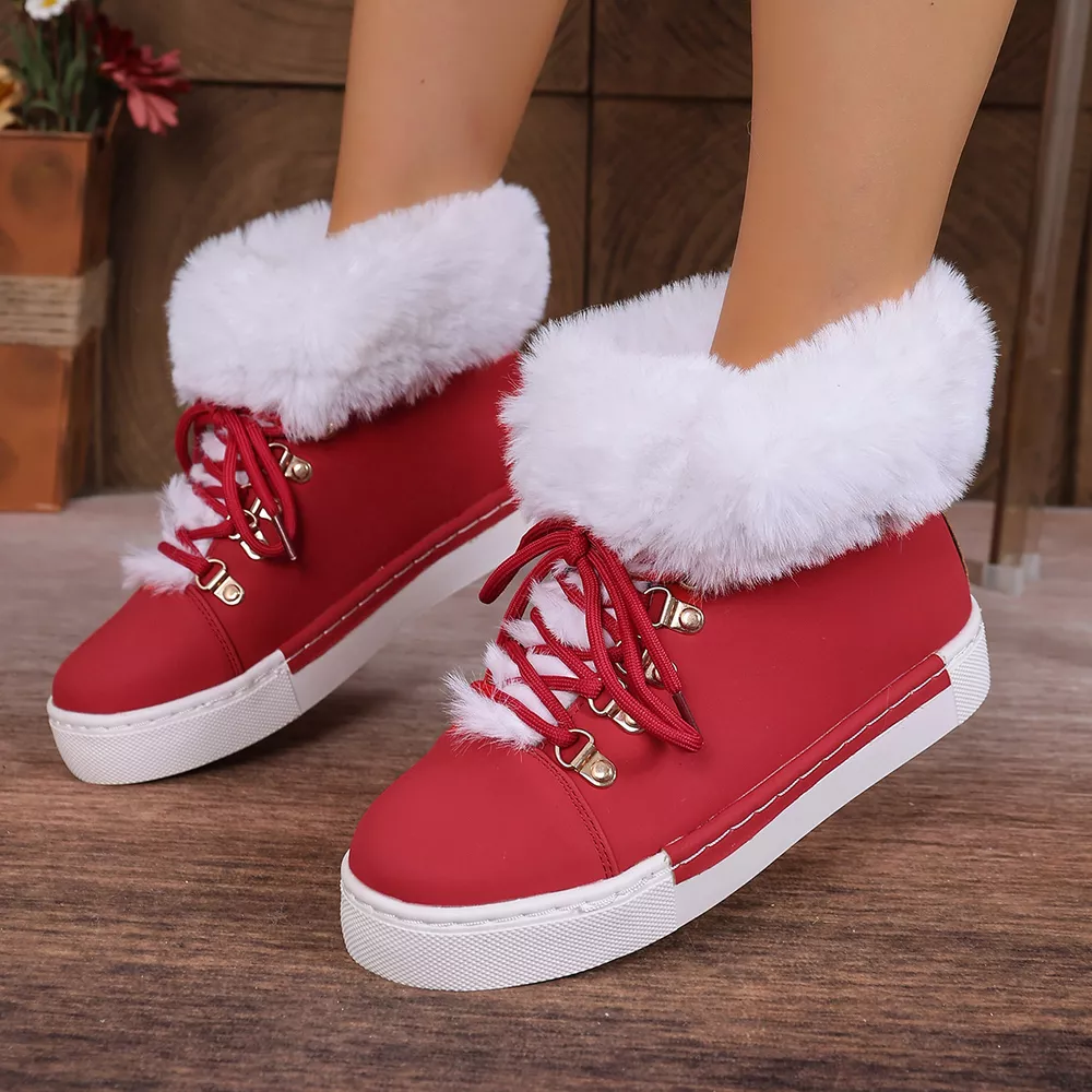 Round Toe Platform Boots, image 12